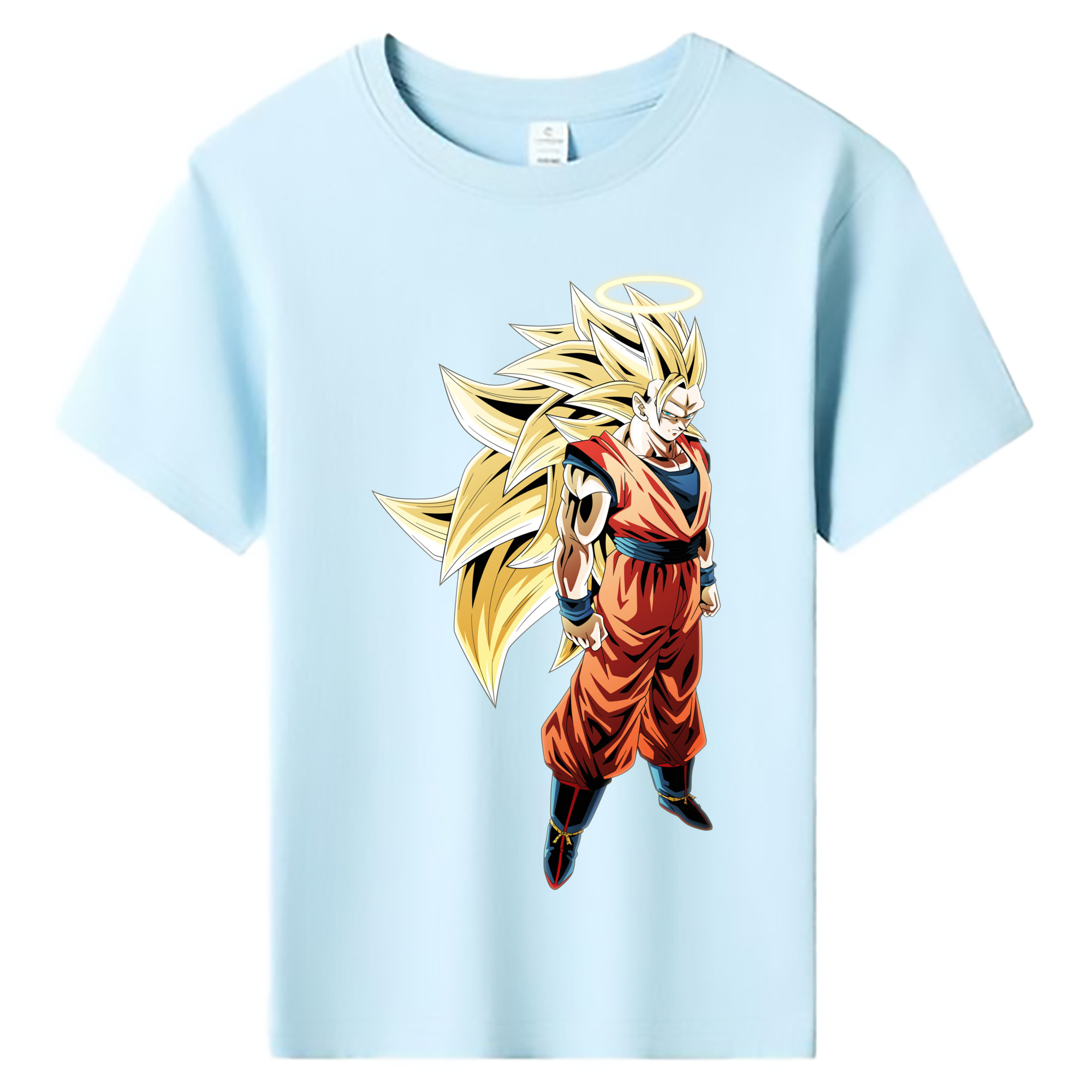 （画像用） ドラゴンボール 孫悟空（そん ごくう）Son Goku カカロット DRAGON BALL Kakarotto 綿100％キッズTシャツ（フロントプリント）